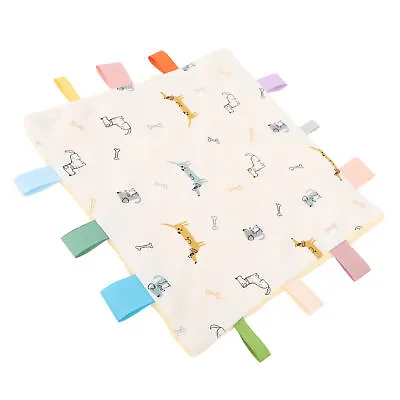 Infant Comfort Towel Lovely Patterns Soft Cotton Teether Baby Saliva Towel F New • £10.50