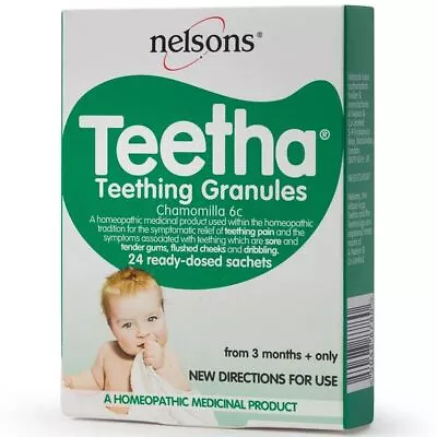 Nelsons Baby Teetha Teething Granules - 24 Sachets • £4.89