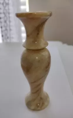 Small Cream Marble Bud Vase Vintage • $17.99