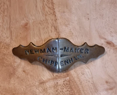 £40 • Buy Antique Shire Horse Advertising Plate Newman Of Chippenham Saddle & Harness.....