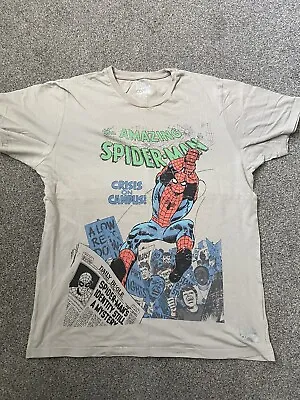 £10 • Buy Marvel Spider-man Comic Book T-Shirt Mens Size Large Vintage