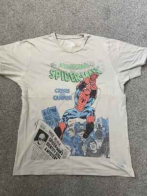£10 • Buy Marvel Spider-man Comic Book T-Shirt Mens Size Large Vintage