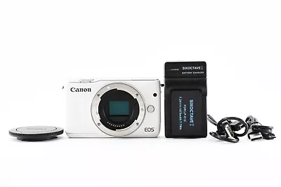 Canon EOS M10 18.0MP Mirrorless Digital Camera White Body Excellent From Japan • $415.39