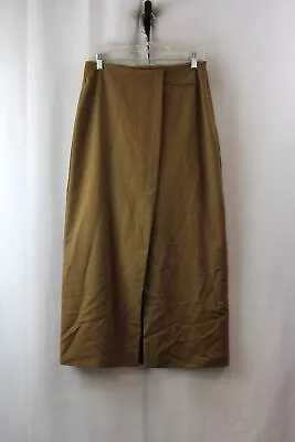 NWT Commese Women's Brown Slit Maxi Skirt Sz M • $9.99