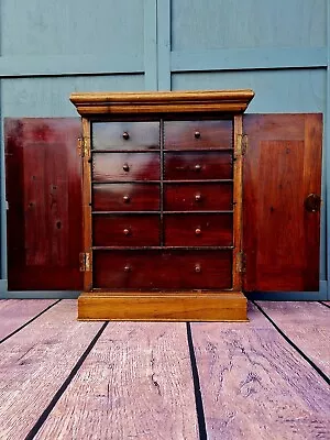 Rare Antique  Carolina Habana  Cigar Haberdashery Chest - Drawers • £425