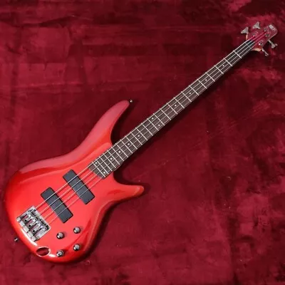 IBANEZ SDGR SR300 Red Active BassElectric Bass Guitar Free Shipping From Japan • $313.80