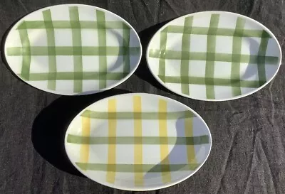 £12.50 • Buy Rare French Vintage Moulin Des Loups Checked Tablecloth Side Dishes