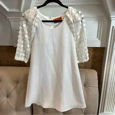 Voom By Joy Han Vintage White Dress Made In USA Size S • $39.99