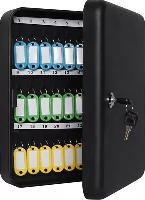Key Cabinet Wall Mount Key Lock Box With Key Management Locking Key Organizer • $24.88