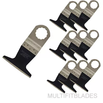 £58.06 • Buy 10 X 2-1/2  Bi-Metal Curved Hardwood Saw Blade - Festool Vecturo, Fein Supercut 