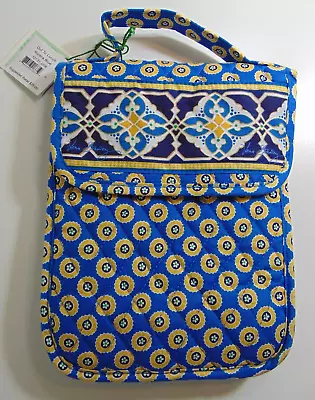 Vera Bradley Riviera Blue Out To Lunch Tote Bag Blue Yellow Floral NWT • $14.99