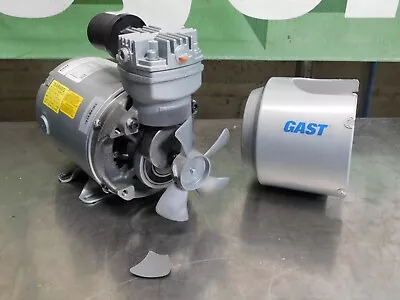 Gast Piston Vacuum Pump 1/6 Hp 1.8 CFM 1VAF-10-M100X PARTS/REPAIR • $391.51