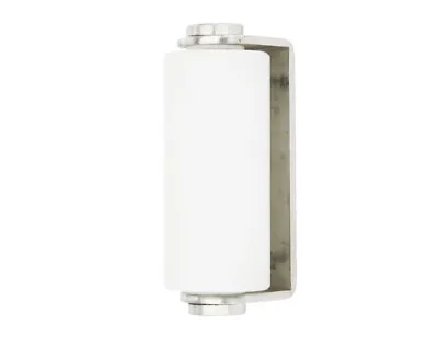 White UHMW Sliding Gate Guide Roller With Stainless Steel Bracket 4  Inches • $43.99