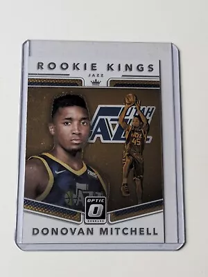 Panini Donruss Optic 2017 Donovan Mitchell Jazz Rookie RC Rookie Kings NBA • £3.99
