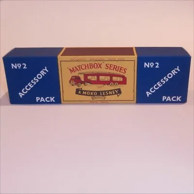 Matchbox Lesney Accessory Pack A2a Bedford Car Carrier Empty Repro B Style Box • $14.99