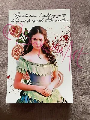 Katherine Pierce Art Print Poster The Vampire Diaries Print TVD Nina Dobrev • £4.99