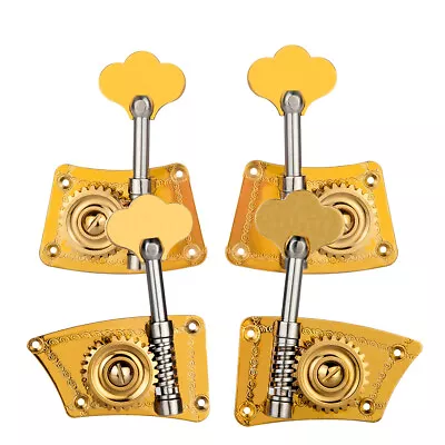 4/4 3/4 Upright Bass 2L2R Upright Double Bass Tuning Pegs Tuner Machine Heads • $49.99