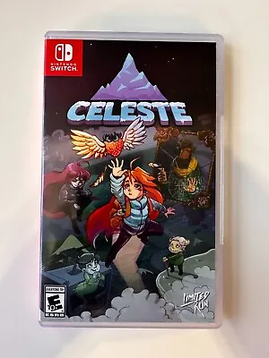 Celeste (Nintendo Switch 2018) - Limited Run Games - Rare Print - ESRB • $79.50