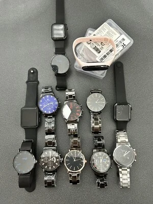 £0.99 • Buy 15 X Job Lot Bundle Of Mens Designer & Smart Look Watches. NEW