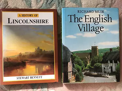 History Of Lincolnshire By Stewart Bennett 1999 Richard Muir The English Village • £3