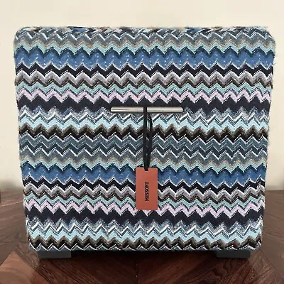 Authentic Missoni Home Fabric Custom Ottoman Cube NEW $1600 • $675