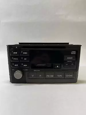 01 Nissan Maxima Radio AM-FM-Stereo-Caset-CD Bose Audio System Oem# 28188-2Y911 • $132.48