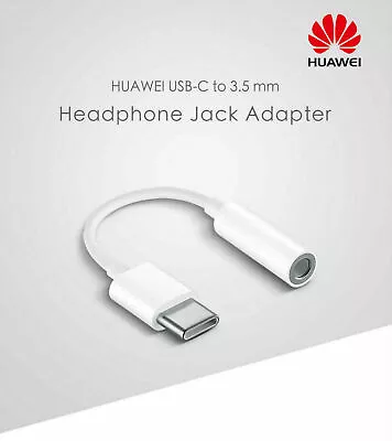 £4.90 • Buy Genuine Huawei P30 ,P20 Pro USB Type C To 3.5mm Audio Aux Headphone Jack Adapter