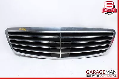 00-02 Mercedes W220 S500 S430 Front Radiator Hood Center Grill Grille OEM • $69