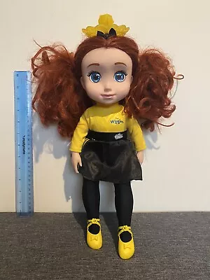 Emma Ballerina Dancing Doll The Wiggles Kids Yellow Dance Spin Toy Singing Music • $30