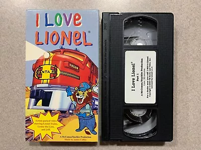 I Love Lionel (VHS 2000) TM Books Video Toy Trains McComas Stachler Production • $4.99