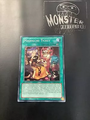 Yugioh Madolche Ticket Common Abyr-en061 1st Edition  • $2.37