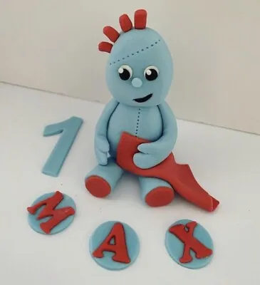 Handmade Edible Iggle Piggle In The Night Garden Cake Topper Name And Age Set • £16