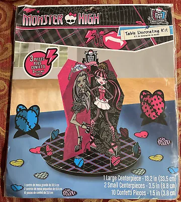 Monster High Party Prop Table Decorations Kit • $30