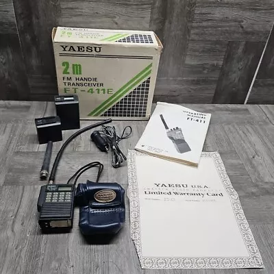 YAESU FT-411E 2m FM Radio Transceiver • $125