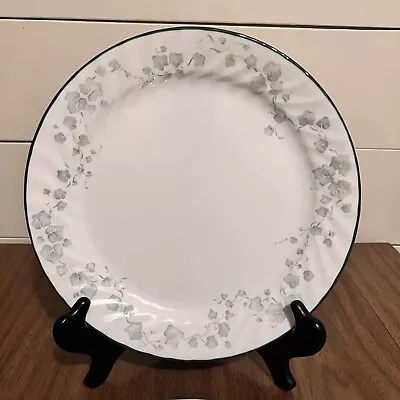 Corelle Callaway 10 1/4  Dinner Plates Lot Of 4 Corning Vintage Green Ivy Swirl • $29.99