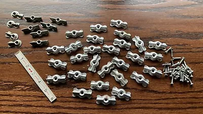 Lot Of Vintage Cabinet Bow Tie Turn Latch Door Jelly Cupboard Winged Turns • $34.50