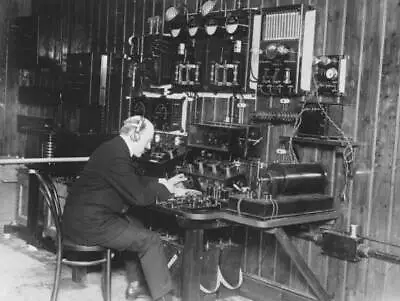 Training Of Operators For Wireless Telegraphy At Marconi House Lo 1913 Old Photo • $5.83