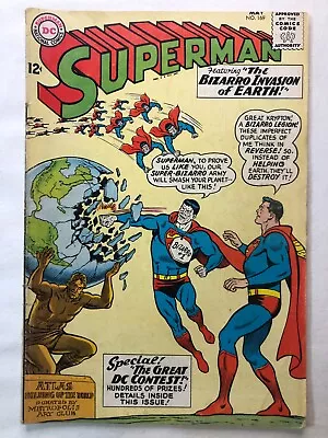 Superman #169 May 1964 Vintage Silver Age DC Comics Nice Collectable! • $44.65