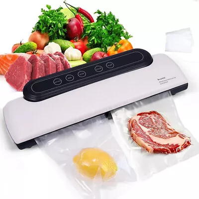 Commercial Vacuum Sealer Packer Machine Automatic Food Saver System W/ Seal Bags • $33.99