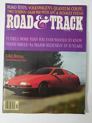 Road & Track July 1982 - Ghia Brezza F1 Tires Volvo 760GLE Turbo SAAB 900 • $11.99