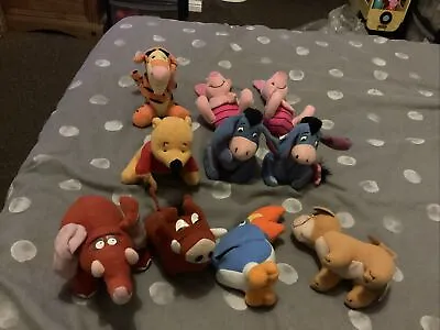 McDonalds DISNEY- LION KING SOFT TOYS -BUNDLE - WINNIE THE POOH X10 • £9