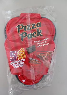 $14.99 • Buy Pizza Pack Container Box Foldable Triangul Pizza Storage Container Reusable US
