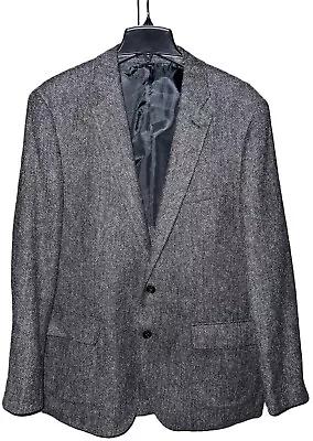 J Crew Ludlow Moon British Cloth Herringbone Sport Coat Men’s Size 44R MINT • $120