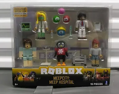 Roblox MeepCity: Meep Hospital With Exclusive Virtual Item Jazwares  • $34.99