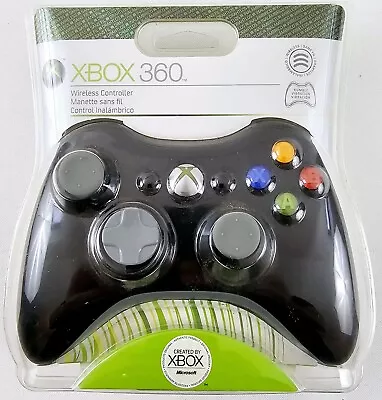OEM Official Microsoft Xbox 360 Wireless Controller Factory Sealed Authentic • $74.99