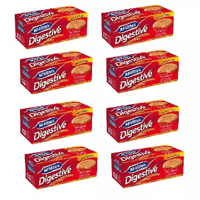 932810 8 X 400g Packet Mcvities Digestives The Original Flavour Biscuits • $55.92