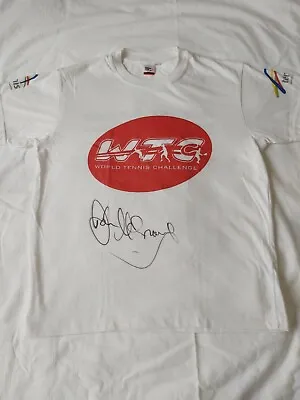 $60.14 • Buy Rare Signed Autographed John McEnroe World Tennis Challenge T Shirt NWOT 