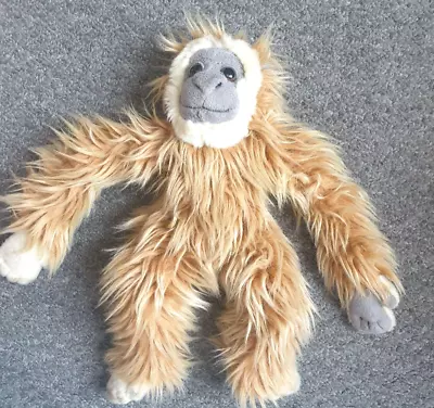 Ark Toys Premier Collection Brown Monkey Ape Chimp Plush Soft Toy 12 Inches Tall • £7.99