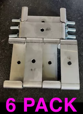 £17.49 • Buy  Concrete Fence Post Stainless Steel Brackets Clamps For H Section (100mm Post) 