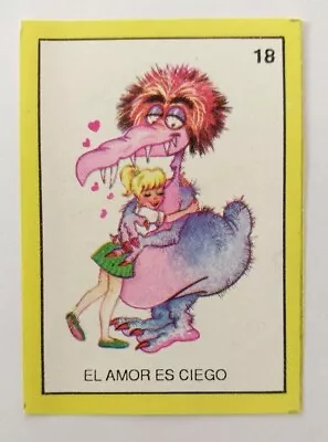 1992 Argentina Calafrio Sticker Cards Rare Spooky Monsters No GPK Pick From List • £5.74